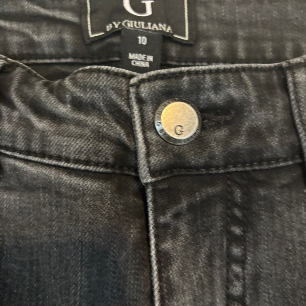 G by Giuliana Black Flare & Wide Leg Jeans